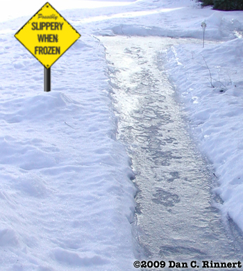 But, whether you're wanting to avoid slipping on ice or just staying out of 
